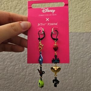 2022 Betsey Johnson Disney Villians Earrings